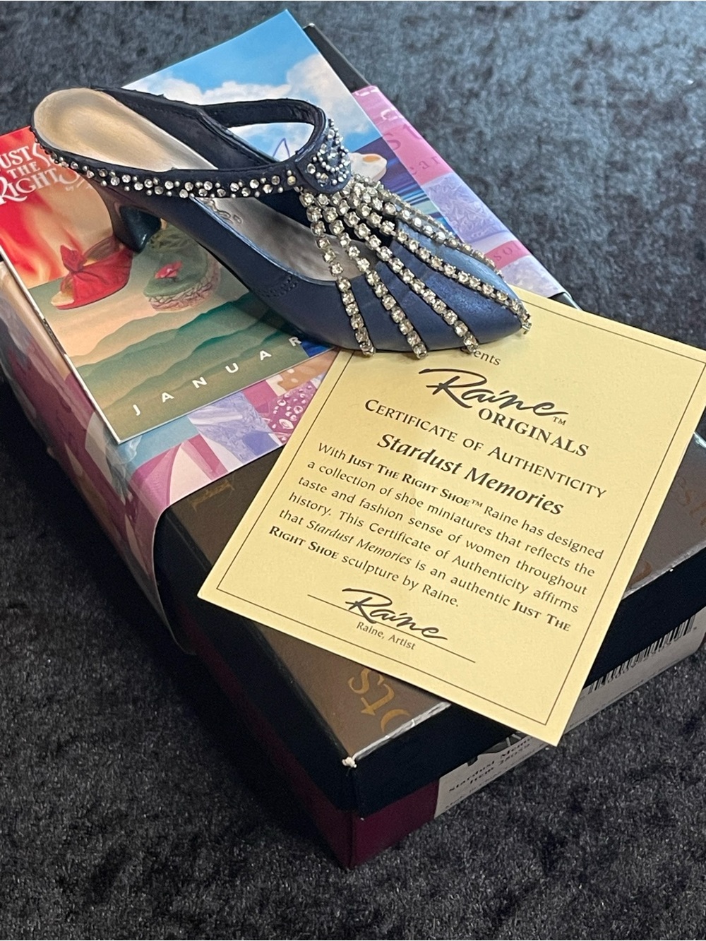 2001 stardust memories miniature shoe